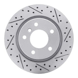 R1 Concepts 1999-2006 BMW 325i (USA/Canada) Rear Right Drilled & Slotted Geoperformance Rotor by R1 Concepts 830-31047R