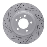 R1 Concepts 2001-2008 BMW 330xi Front Left Drilled & Slotted Geoperformance Rotor by R1 Concepts 830-31048L