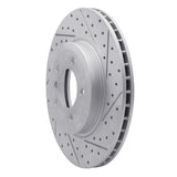 R1 Concepts 2001-2008 BMW 330i Front Right Drilled & Slotted Geoperformance Rotor by R1 Concepts 830-31048R
