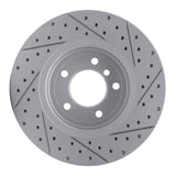 R1 Concepts 2001-2008 BMW 330i Front Right Drilled & Slotted Geoperformance Rotor by R1 Concepts 830-31048R