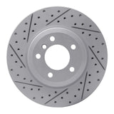 R1 Concepts 2001-2008 BMW 330i Front Right Drilled & Slotted Geoperformance Rotor by R1 Concepts 830-31048R