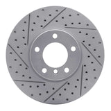 R1 Concepts 2000-2003 BMW 530i Front Left Drilled & Slotted Geoperformance Rotor by R1 Concepts 830-31051L