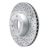 R1 Concepts 2000-2003 BMW 530i Front Right Drilled & Slotted Geoperformance Rotor by R1 Concepts 830-31051R