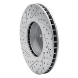 R1 Concepts 2000-2003 BMW 530i Front Right Drilled & Slotted Geoperformance Rotor by R1 Concepts 830-31051R