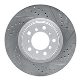 R1 Concepts 2001-2006 BMW M3 Left Front Drilled & Slotted Geoperformance Rotor by R1 Concepts 830-31054D