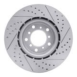 R1 Concepts 2001-2006 BMW M3 Right Front Drilled & Slotted Geoperformance Rotor by R1 Concepts 830-31055D