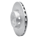 R1 Concepts 2000-2003 BMW M5 Left Front Drilled & Slotted Geoperformance Rotor by R1 Concepts 830-31056D