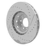 R1 Concepts 2000-2003 BMW M5 Right Front Drilled & Slotted Geoperformance Rotor by R1 Concepts 830-31057D