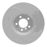 Dynamic Friction 2002-2008 BMW 760Li Front Left Drilled & Slotted Geoperformance Rotor by Dynamic Friction Company 830-31058L