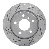 Dynamic Friction 2003-2008 BMW Z4 Rear Left Drilled & Slotted Geoperformance Rotor by Dynamic Friction Company 830-31061L