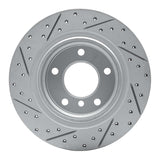 Dynamic Friction 2003-2008 BMW Z4 Rear Right Drilled & Slotted Geoperformance Rotor by Dynamic Friction Company 830-31061R