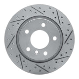 Dynamic Friction 2003-2008 BMW Z4 Rear Right Drilled & Slotted Geoperformance Rotor by Dynamic Friction Company 830-31061R
