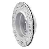 Dynamic Friction 2003-2008 BMW Z4 Rear Right Drilled & Slotted Geoperformance Rotor by Dynamic Friction Company 830-31061R