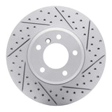 Dynamic Friction 2004-2010 BMW 525Xi Front Right Drilled & Slotted Geoperformance Rotor by Dynamic Friction Company 830-31062R