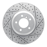 Dynamic Friction 2004-2010 BMW 645Ci Front Right Drilled & Slotted Geoperformance Rotor by Dynamic Friction Company 830-31063R