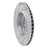 Dynamic Friction 2004-2010 BMW 535I Rear Right Drilled & Slotted Geoperformance Rotor by Dynamic Friction Company 830-31064R