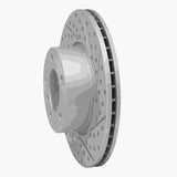 Dynamic Friction 2006-2013 BMW 325i (Mexico) Front Right Drilled & Slotted Geoperformance Rotor by Dynamic Friction Company 830-31067R
