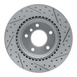 Dynamic Friction 2006-2013 BMW 328i Rwd Rear Left Drilled & Slotted Geoperformance Rotor by Dynamic Friction Company 830-31068L
