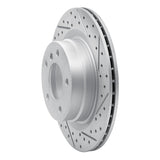 Dynamic Friction 2006-2013 BMW 325i (Mexico) Rear Right Drilled & Slotted Geoperformance Rotor by Dynamic Friction Company 830-31068R
