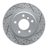 Dynamic Friction 2006-2013 BMW 325i (Mexico) Rear Right Drilled & Slotted Geoperformance Rotor by Dynamic Friction Company 830-31068R
