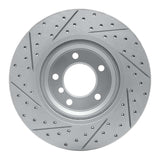 Dynamic Friction 2006-2012 BMW 330xi Front Right Drilled & Slotted Geoperformance Rotor by Dynamic Friction Company 830-31069R