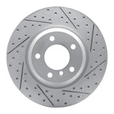 Dynamic Friction 2006-2012 BMW 330xi Front Right Drilled & Slotted Geoperformance Rotor by Dynamic Friction Company 830-31069R