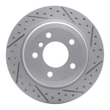 Dynamic Friction 2006-2015 BMW 328i xDrive Rear Right Drilled & Slotted Geoperformance Rotor by Dynamic Friction Company 830-31081R