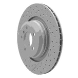 Dynamic Friction 2007-2008 BMW Alpina B7 Rear Left Drilled & Slotted Geoperformance Rotor by Dynamic Friction Company 830-31084L
