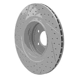 Dynamic Friction 2007-2008 BMW Alpina B7 Rear Right Drilled & Slotted Geoperformance Rotor by Dynamic Friction Company 830-31084R