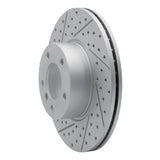 Dynamic Friction 2007-2021 BMW 228i Front Left Drilled & Slotted Geoperformance Rotor by Dynamic Friction Company 830-31089L