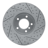 Dynamic Friction 2007-2021 BMW 228i Front Left Drilled & Slotted Geoperformance Rotor by Dynamic Friction Company 830-31089L