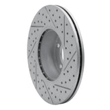 Dynamic Friction 2007-2021 BMW 228i Front Left Drilled & Slotted Geoperformance Rotor by Dynamic Friction Company 830-31089L