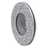 Dynamic Friction 2007-2021 BMW 228i Front Right Drilled & Slotted Geoperformance Rotor by Dynamic Friction Company 830-31089R