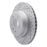Dynamic Friction 2008-2013 BMW 135is Rear Left Geoperformance Rotor by Dynamic Friction Company 830-31090L