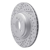 Dynamic Friction 2009-2019 BMW 750Li xDrive Rear Left Geoperformance Rotor by Dynamic Friction Company 830-31095L