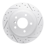 Dynamic Friction 2009-2016 BMW Z4 Rear Right Drilled & Slotted Geoperformance Rotor by Dynamic Friction Company 830-31098R