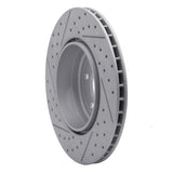 Dynamic Friction 2010-2019 BMW 640i xDrive Gran Coupe Rear Right Drilled & Slotted Geoperformance Rotor by Dynamic Friction Company 830-31106R