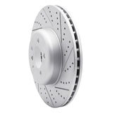Dynamic Friction 2013-2020 BMW 440i xDrive Gran Coupe Front Right Drilled & Slotted Geoperformance Rotor by Dynamic Friction Company 830-31112R