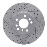 Dynamic Friction 2012-2020 BMW M240I xDrive Rear Right Drilled & Slotted Geoperformance Rotor by Dynamic Friction Company 830-31113R