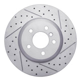Dynamic Friction 2013-2021 BMW 435i Rear Right Drilled & Slotted Geoperformance Rotor by Dynamic Friction Company 830-31114R