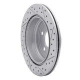 Dynamic Friction 2006-2020 BMW 430i xDrive Gran Coupe Rear Left Drilled & Slotted Geoperformance Rotor by Dynamic Friction Company 830-31117L