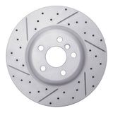 Dynamic Friction 2016-2026 BMW 530i Xdrive Rear Left Drilled & Slotted Geoperformance Rotor by Dynamic Friction Company 830-31130L
