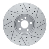 Dynamic Friction 2016-2026 BMW X6 Right Front Drilled & Slotted Geoperformance Rotor by Dynamic Friction Company 830-31133D