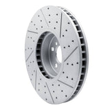 Dynamic Friction 2016-2026 BMW X6 Right Front Drilled & Slotted Geoperformance Rotor by Dynamic Friction Company 830-31133D