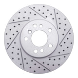 R1 Concepts 2000-2006 BMW X5 Front Right Drilled & Slotted Geoperformance Rotor by R1 Concepts 830-31135R