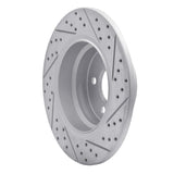 R1 Concepts 2000-2006 BMW X5 Rear Left Drilled & Slotted Geoperformance Rotor by R1 Concepts 830-31136L
