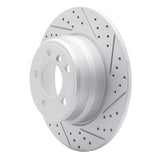 R1 Concepts 2000-2006 BMW X5 Rear Right Drilled & Slotted Geoperformance Rotor by R1 Concepts 830-31136R