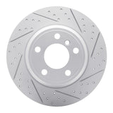 R1 Concepts 2000-2006 BMW X5 Rear Right Drilled & Slotted Geoperformance Rotor by R1 Concepts 830-31136R