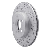 Dynamic Friction 2004-2010 BMW X3 Front Left Drilled & Slotted Geoperformance Rotor by Dynamic Friction Company 830-31139L