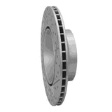 Dynamic Friction 2007-2019 BMW X5 Rear Left Drilled & Slotted Geoperformance Rotor by Dynamic Friction Company 830-31141L